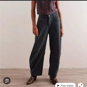 Free People Good Luck Barrel Jeans